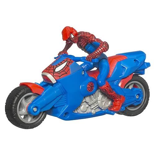 Web Rider Cart Spider-Man Zoom N Go Web Rider Vehicle, Not Mint