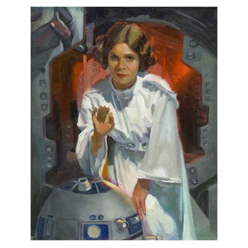 Star Wars My Only Hope Canvas Giclee Art Print