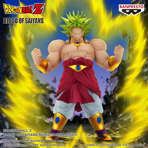 Dragon Ball Z Super Saiyan Broly Blood of Saiyans Statue