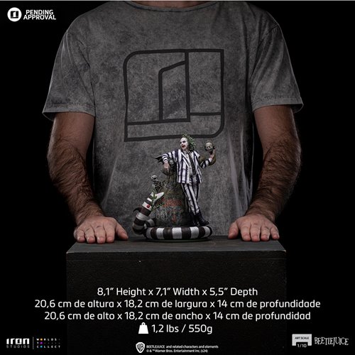 Beetlejuice 1:10 Art Scale Limited Edition Statue