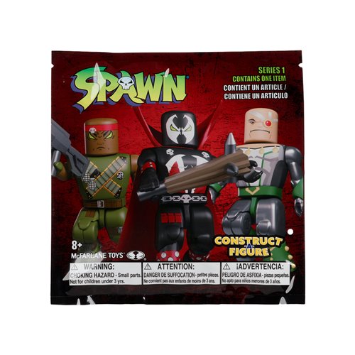Spawn Construct-a-Figure Series 1 Mini-Figure Blind Bag Case of 36