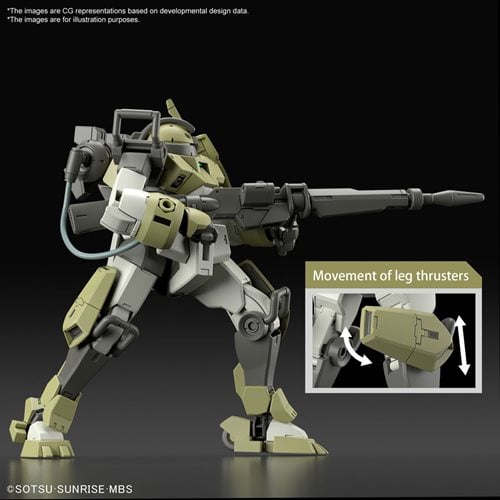 Mobile Suit Gundam: The Witch from Mercury Character B's Demi Trainer High Grade 1:144 Scale Model K