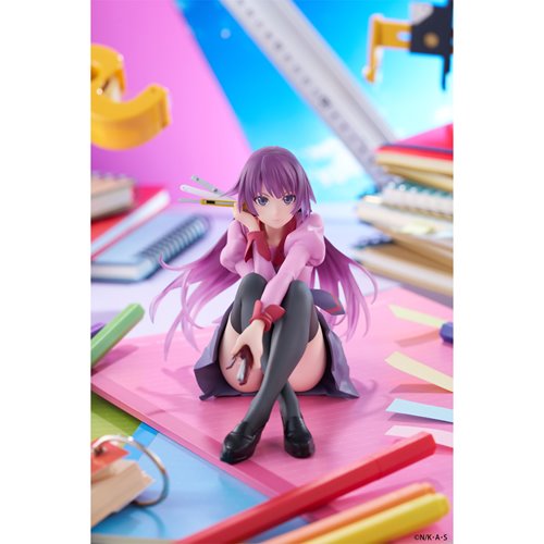 Monogatari Hitagi Senjougahara Desktop Cute Statue