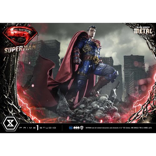 Dark Nights: Metal Superman Deluxe Museum Masterline 1:3 Scale Statue