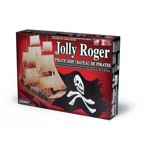 Jolly Roger Pirate Ship 1:13 Scale Model Kit