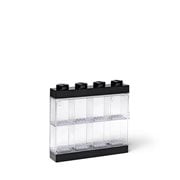 LEGO Black 8-Piece Minifigure Display Case