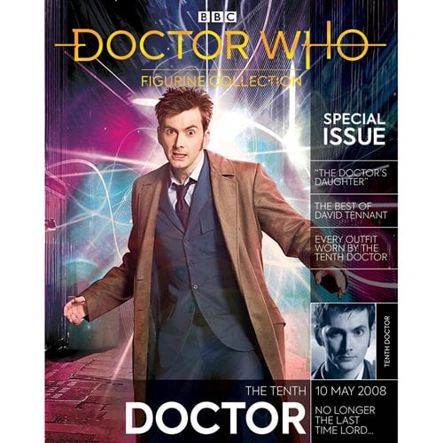Doctor Who Collection Tenth Doctor Mega Figure with Collector Magazine