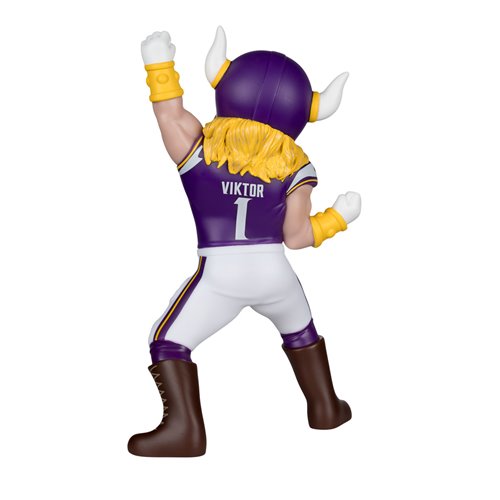 NFL SportsPicks Minnesota Vikings Viktor the Viking Mascot 8-Inch Posed Figure