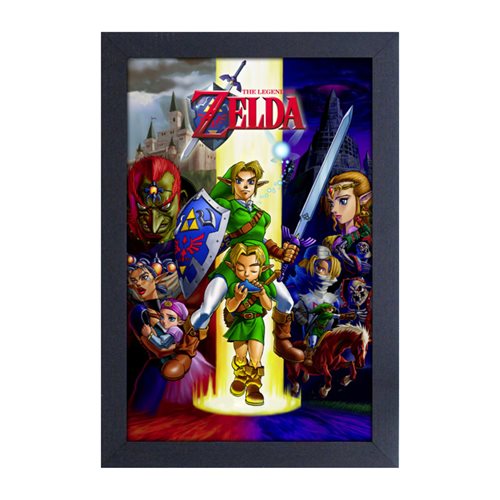 The Legend of Zelda: Ocarina of Time Framed Art Print