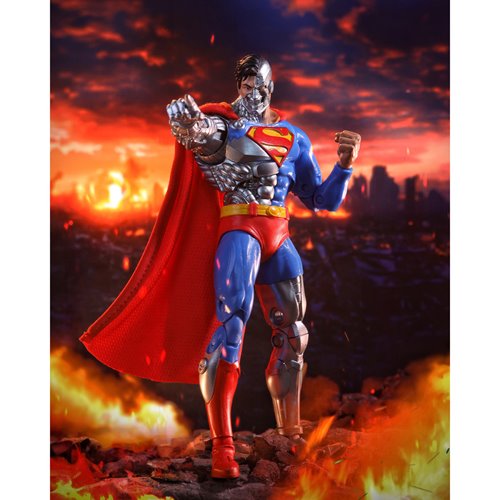 DC Multiverse McFarlane Vault Collection Wave 2 Cyborg Superman 7-Inch Scale Action Figure