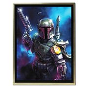 Star Wars From the Shadows by Santi Casas Framed Canvas Giclee Art Print