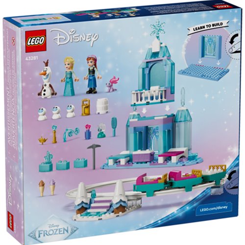 LEGO 43281 Frozen Elsa’s Ice Castle & Snow Ride Adventure