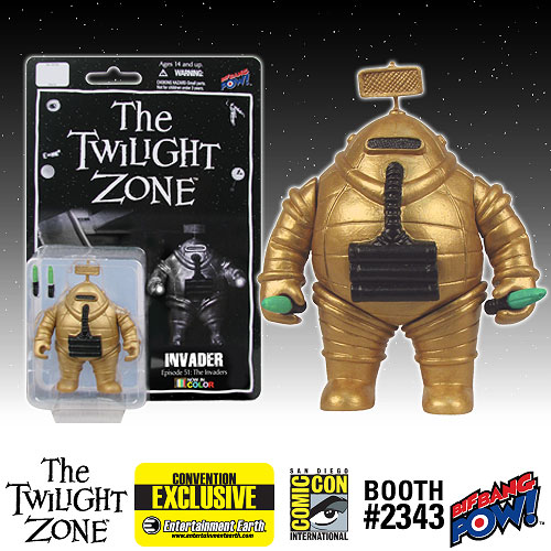 The Twilight Zone Invader 3 3/4-Inch Action Figure In Color Series 1 - Convention Exclusive