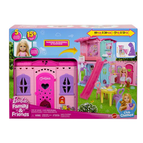 Barbie Family & Friends Club Chelsea Pop-Up House