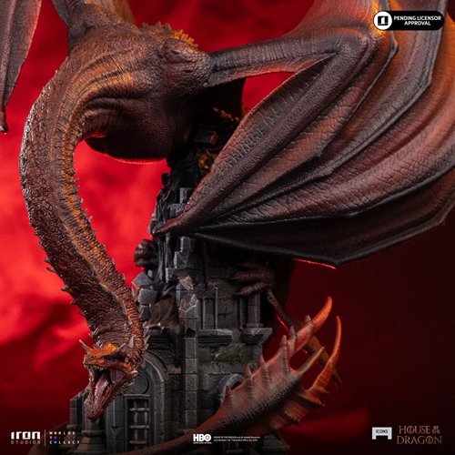 House of the Dragon Caraxes Icons Statue