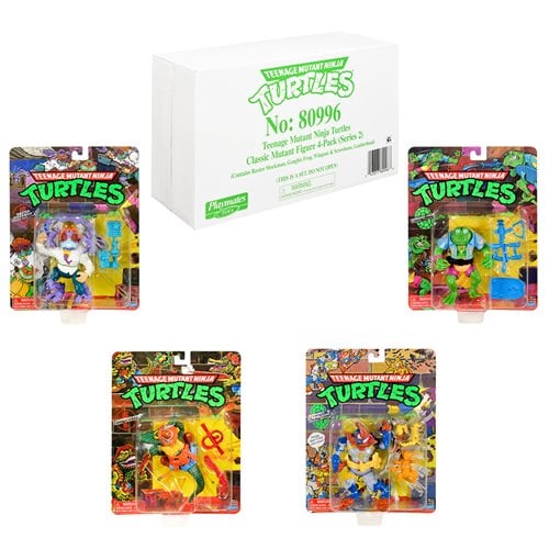 Teenage Mutant Ninja Turtles Classic Mutants #2 Action Figure 4-Pack