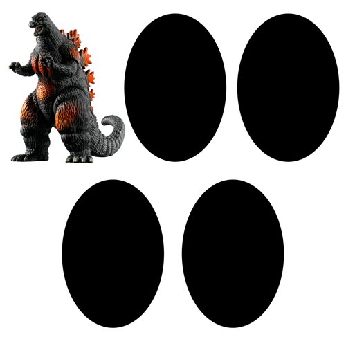 Godzilla Striking Encyclopedia New Challenger Action Figure Case of 8