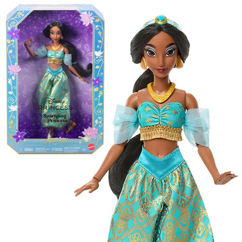 Disney Princess Sparkling Princess Jasmine Fashion Doll
