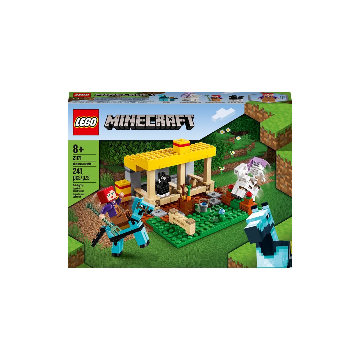 21171 Minecraft The Horse Stable - Entertainment Earth