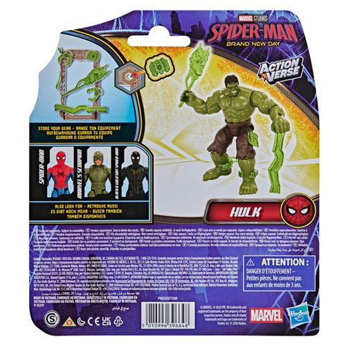 Spider-Man: Brand New Day ActionVerse 4 1/2-Inch Hulk Action Figure