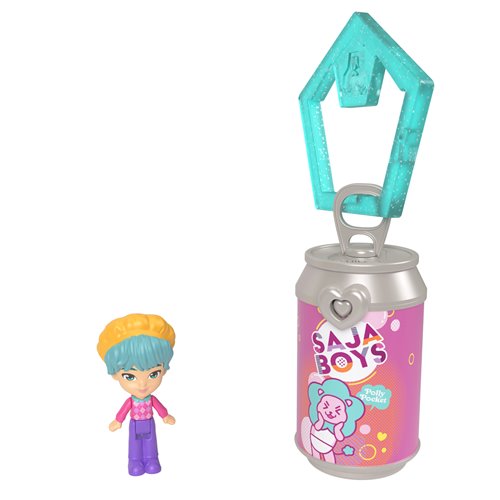 KPop Demon Hunters Polly Pocket Saja Boys Playset 5-Pack