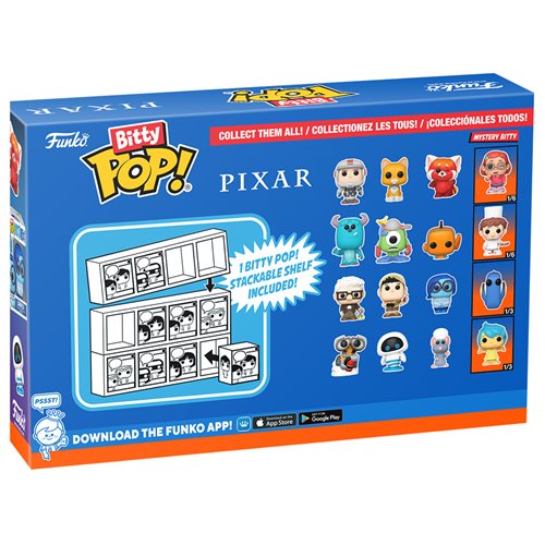 Wall-E Bitty Pop! Mini-Figure 4-Pack