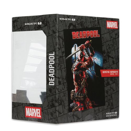 Marvel Wave 5 Deadpool #1 1:10 Scale Posed Figure with Scene