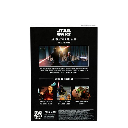 Star Wars Ahsoka Tano Vs Maul Fandrop Figure Diorama