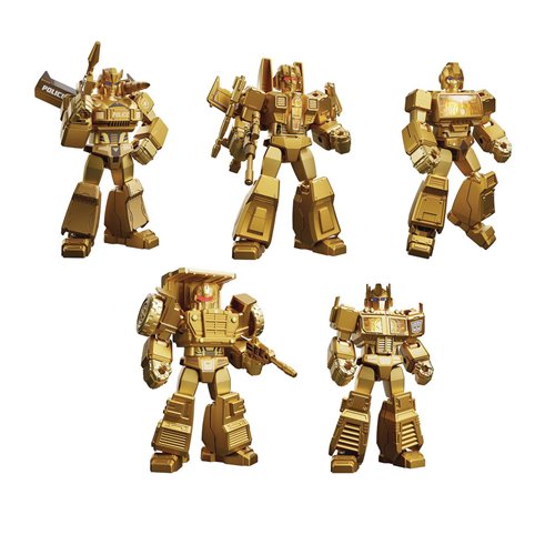 Transformers Gold Series Blokees Limited Edition Model Kit Box Set of 5 - Previews Exclusive