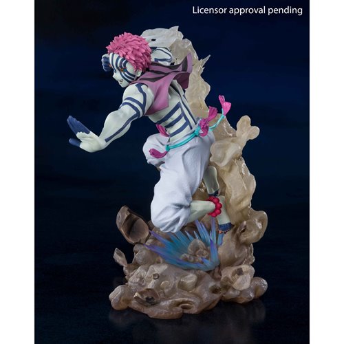 Demon Slayer: Kimetsu No Yaiba Akaza Upper Three FiguartsZERO Statue - Reissue