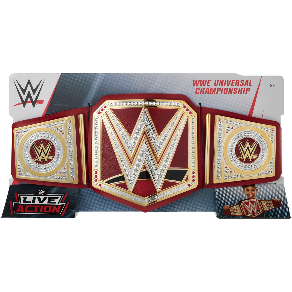 WWE Championship Role Play Kids Title Belt, Authentic Styling with  Adjustable Belt Ages 6 Years Old & Up ( Exclusive)