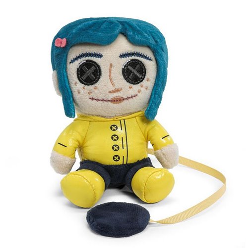Coraline with Button Eyes Shoulder Phunny Plush