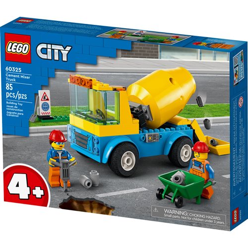 LEGO 60325 City Cement Mixer Truck