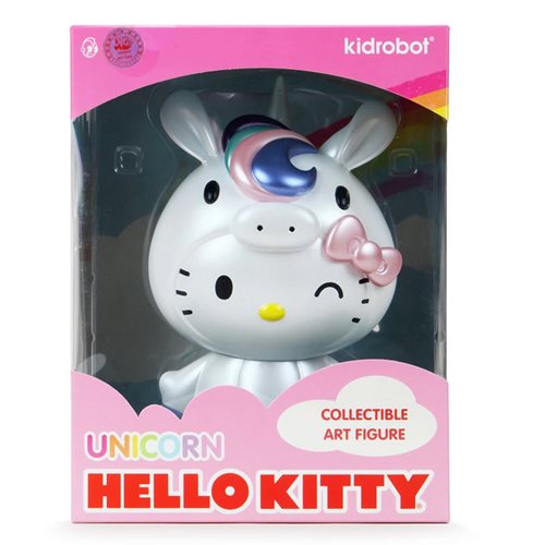Hello Kitty Unicorn Pastel Pearl Edition 8-Inch Vinyl Art Figure