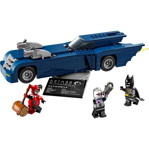 LEGO 76274 Batman:The Animated Series with the Batmobile vs. Harley Quinn and Mr. Freeze
