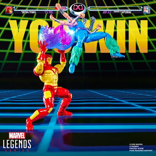 Marvel Legends Series Iron Man vs Spiral 6-Inch Action Figures
