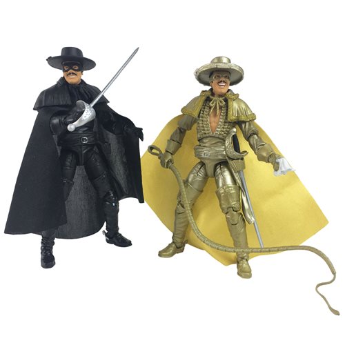 Zorro Hero H.A.C.K.S. The Gay Blade Action Figure 2-Pack