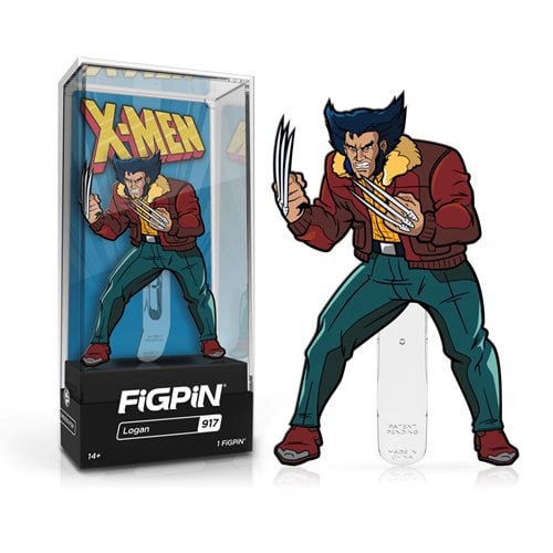 X-Men Animated Series Logan FiGPiN Classic 3-Inch Enamel Pin