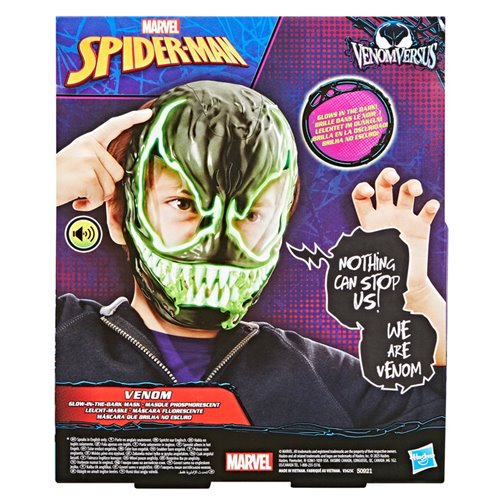 Spider-Man VenomVersus Venom Glow-In-The-Dark Mask