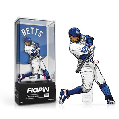MLB Los Angeles Dodgers Mookie Betts FiGPiN Classic 3-Inch Enamel Pin