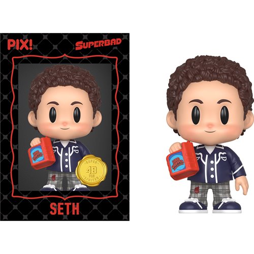 Superbad Seth with Beverages Pix! Vinyl Figure
