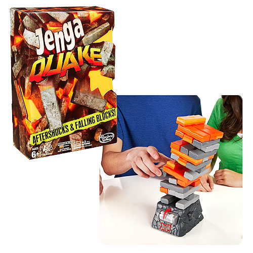 Jenga Quake Game Standard Packaging 