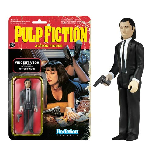 Pulp Fiction Vincent Vega ReAction 3 3/4-Inch Retro Action Figure