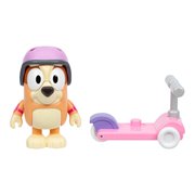 Bluey Chat Mates Bingo and Scooter Figure