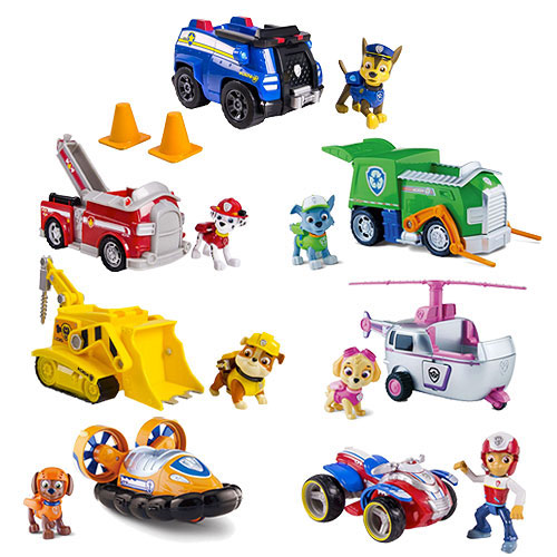 Paw Patrol Basic Vehicle with Pup - Entertainment Earth