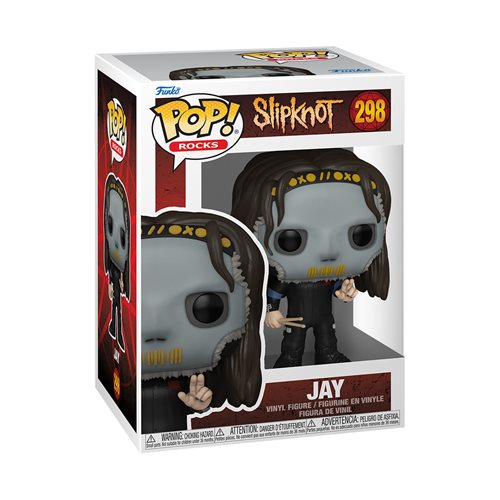 Slipknot Jay with Drumsticks Funko Pop! Vinyl Figure #298