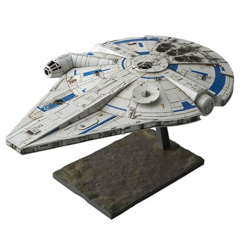 Bandai 0225754 Millennium Falcon Lando Calrissian Ver Solo Star Wars 1/144 Model for sale online 
