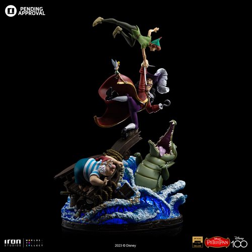 Peter Pan vs Hook Deluxe 1:10 Art Scale Limited Edition Statue