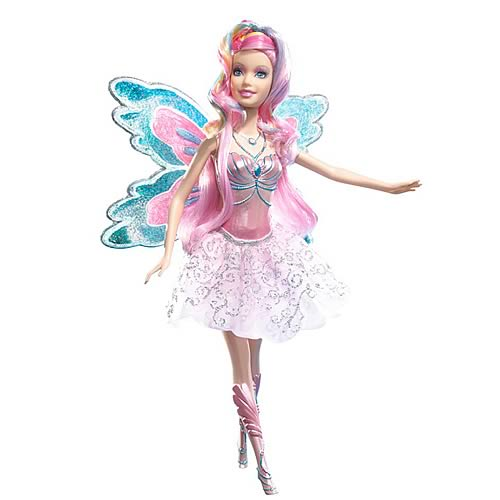 Barbie Fairytopia Mermaidia Glitter-Swirl Doll