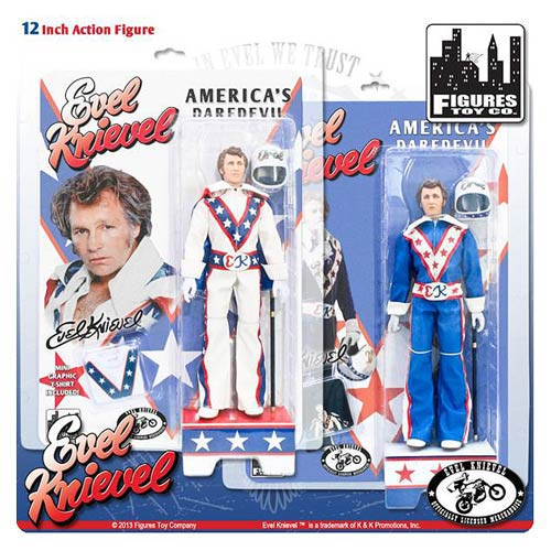 Evel Knievel 12-Inch Action Figure Set